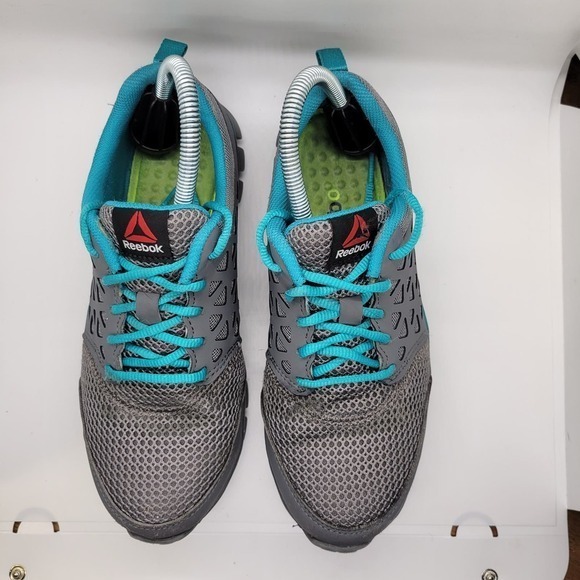 Reebok Sublite Cushion Athletic Work Shoe-Gray-Women's 8W‎ - Picture 3 of 9
